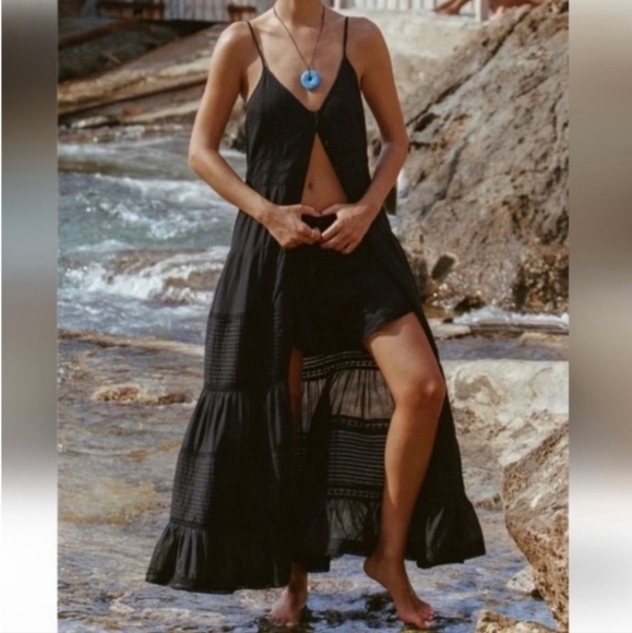 spell dove lace strappy dress Spell | Dresses | Spell Dove Lace Strappy Dress Midnight